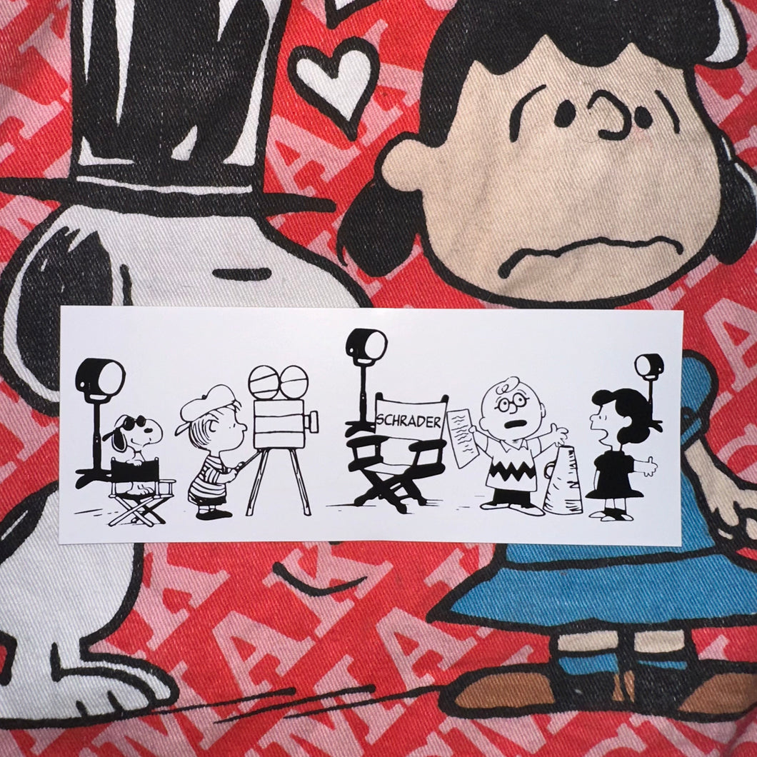 SNOOPY SCHRADER STICKER